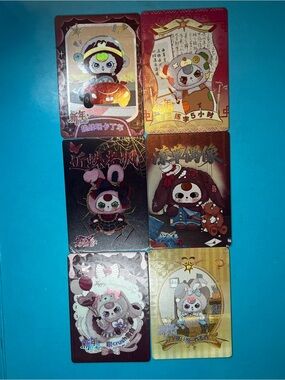Cureplaneta - Baby Three Feng Shui Qi Cards - Lot of 6